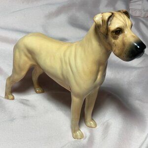 Beswick Large Great Dane Dog RULER OF OUBOROUGH 1955-69 6 1/2" High 8" Long Exc